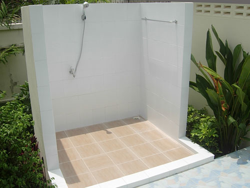 Swimming Pool Shower Area